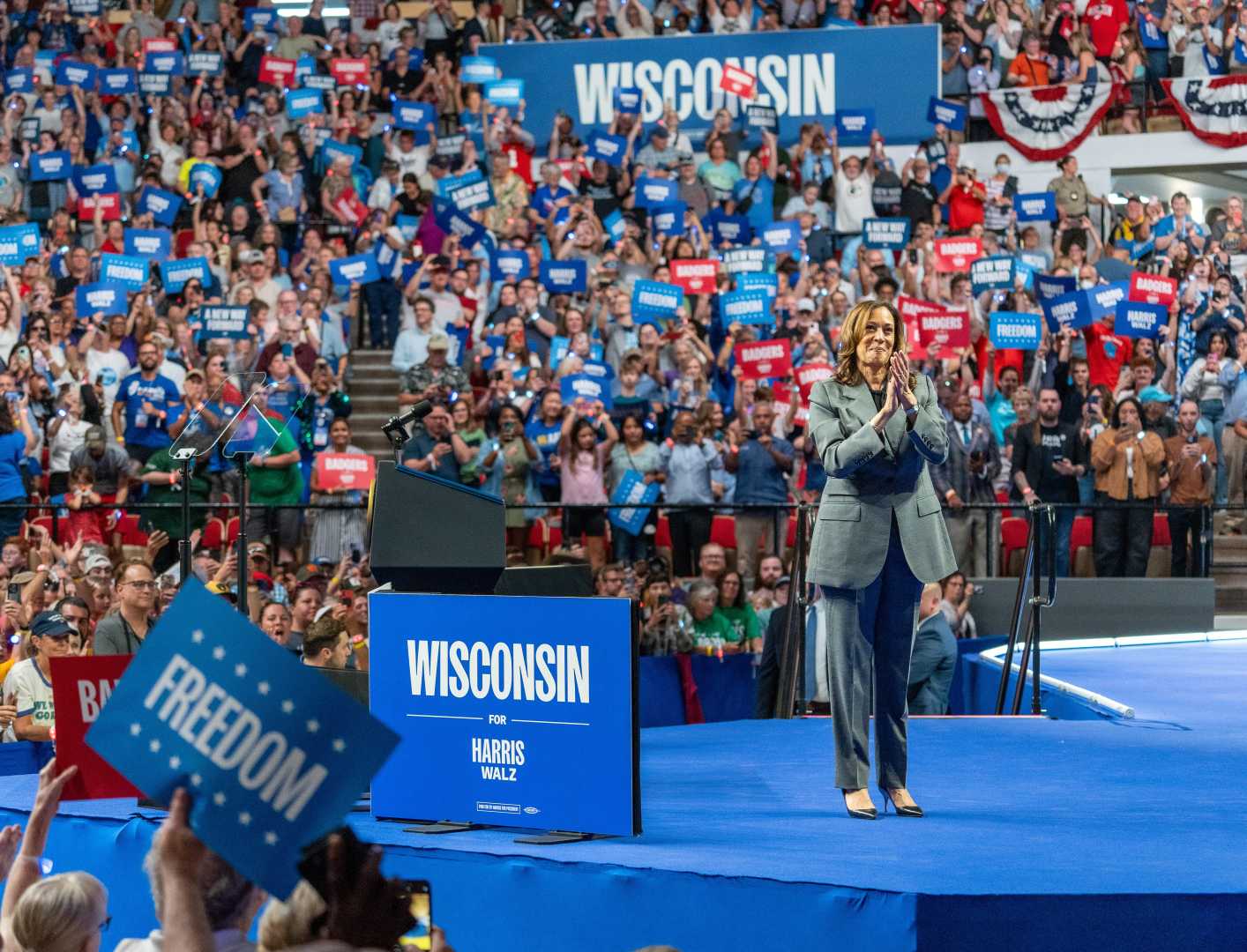 Kamala Harris Rally Wisconsin 2024