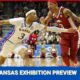 Kansas Jayhawks Vs Arkansas Razorbacks Basketball Exhibition Game