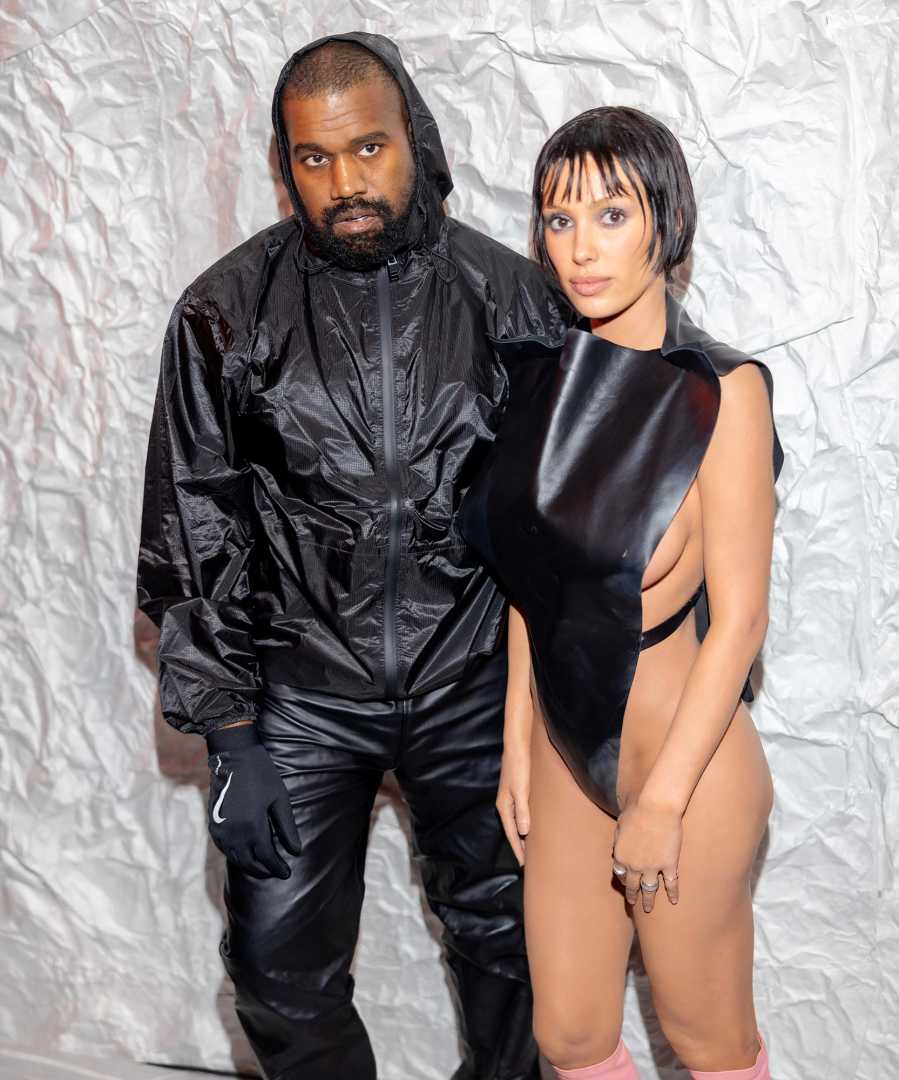 Kanye West And Bianca Censori