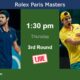 Karen Khachanov Vs Alexei Popyrin Paris Masters 2024