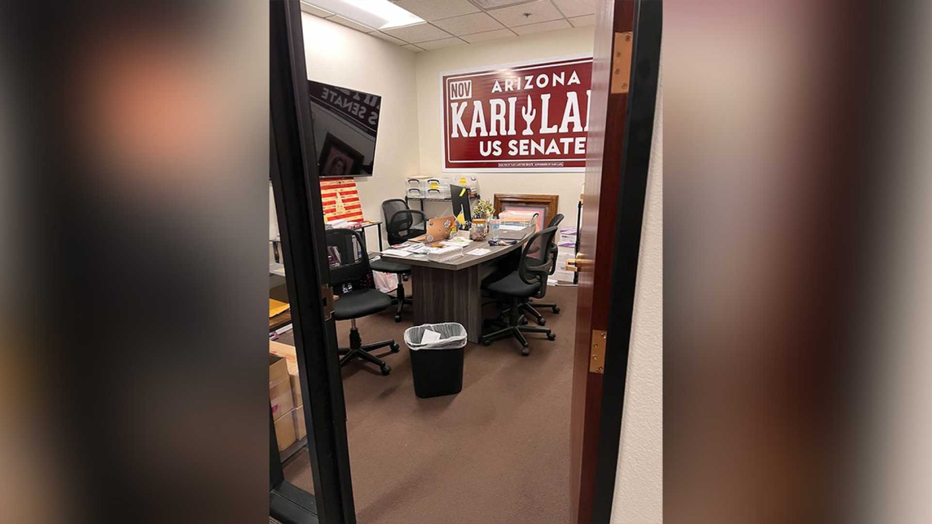 Kari Lake Campaign Office Lockdown