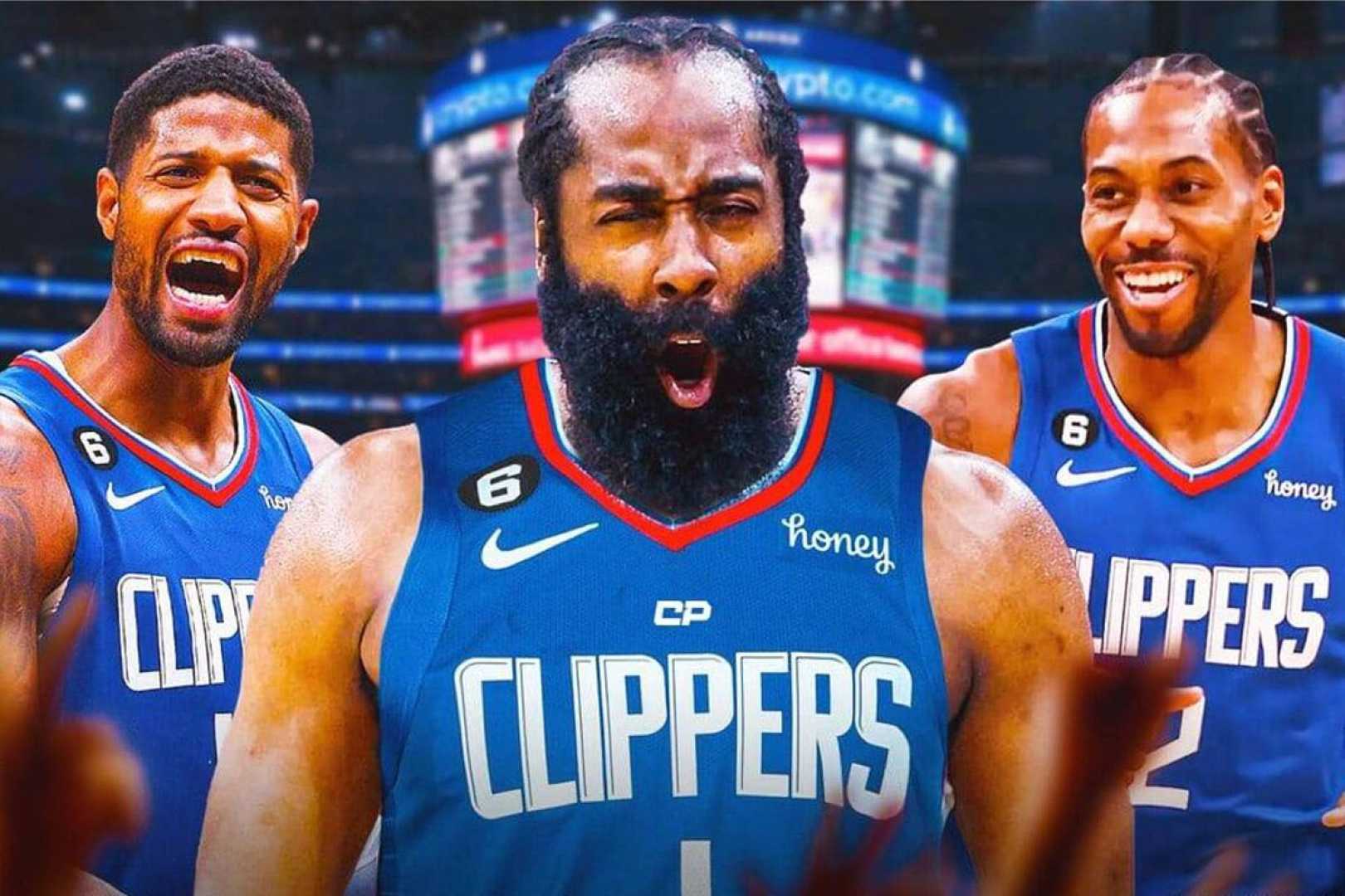 Kawhi Leonard James Harden Los Angeles Clippers