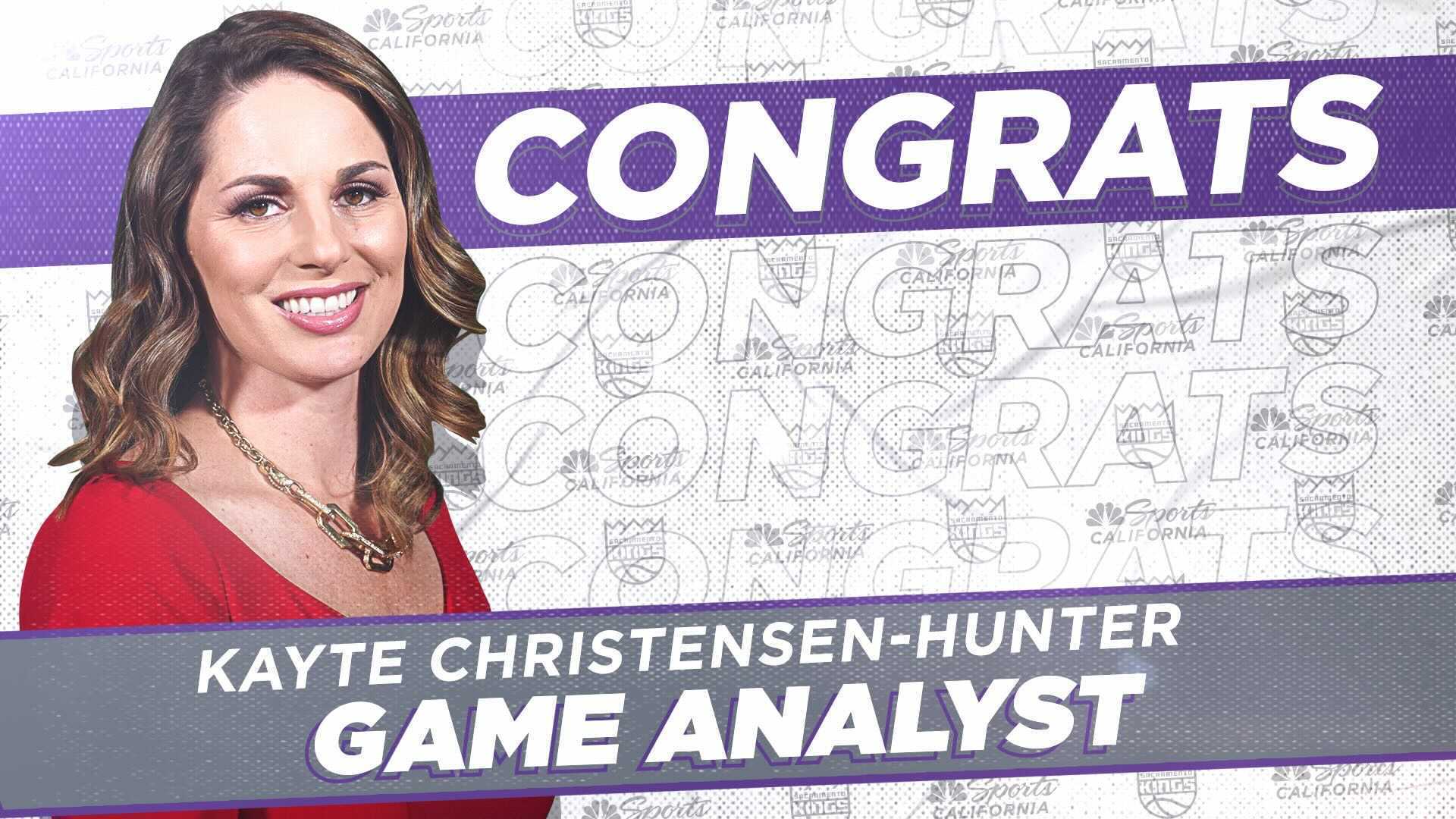 Kayte Christensen Sacramento Kings Analyst