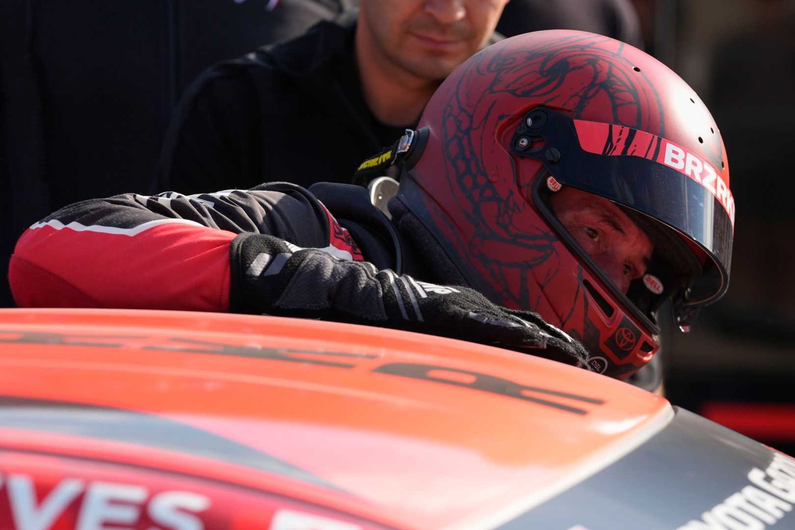 Keanu Reeves Racing Indianapolis Motor Speedway