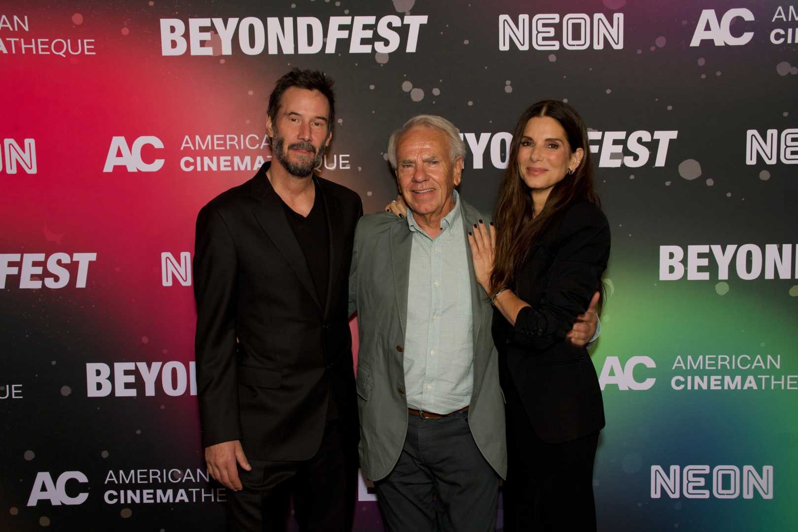 Keanu Reeves Sandra Bullock Speed Reunion