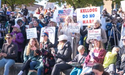 Kellogg's Headquarters Protest