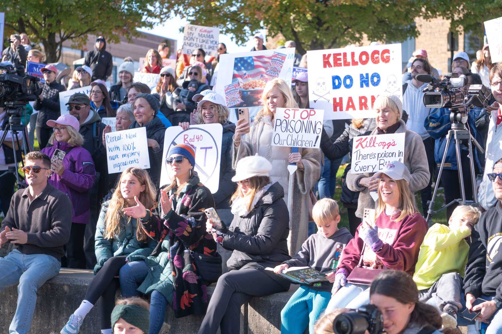 Kellogg's Headquarters Protest