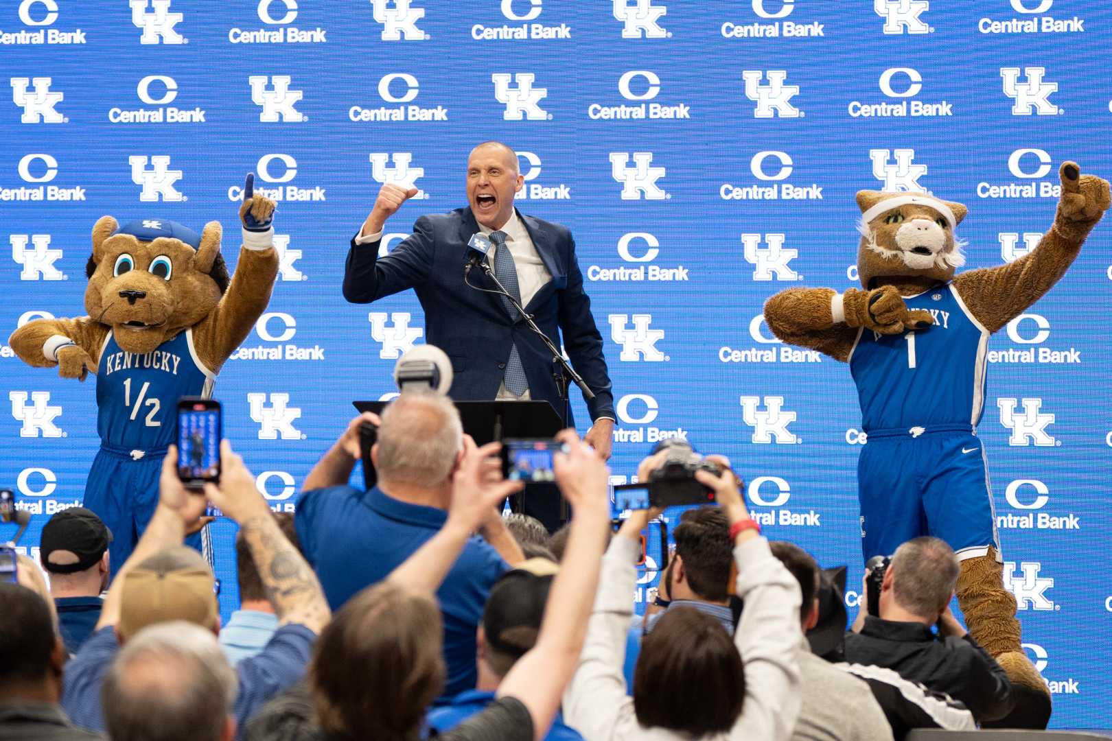 Kenny Brooks Big Blue Madness Kentucky Wildcats