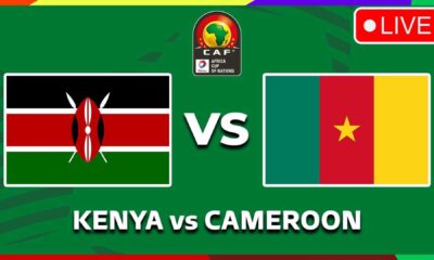 Kenya Vs Cameroon Afcon Qualifier Match