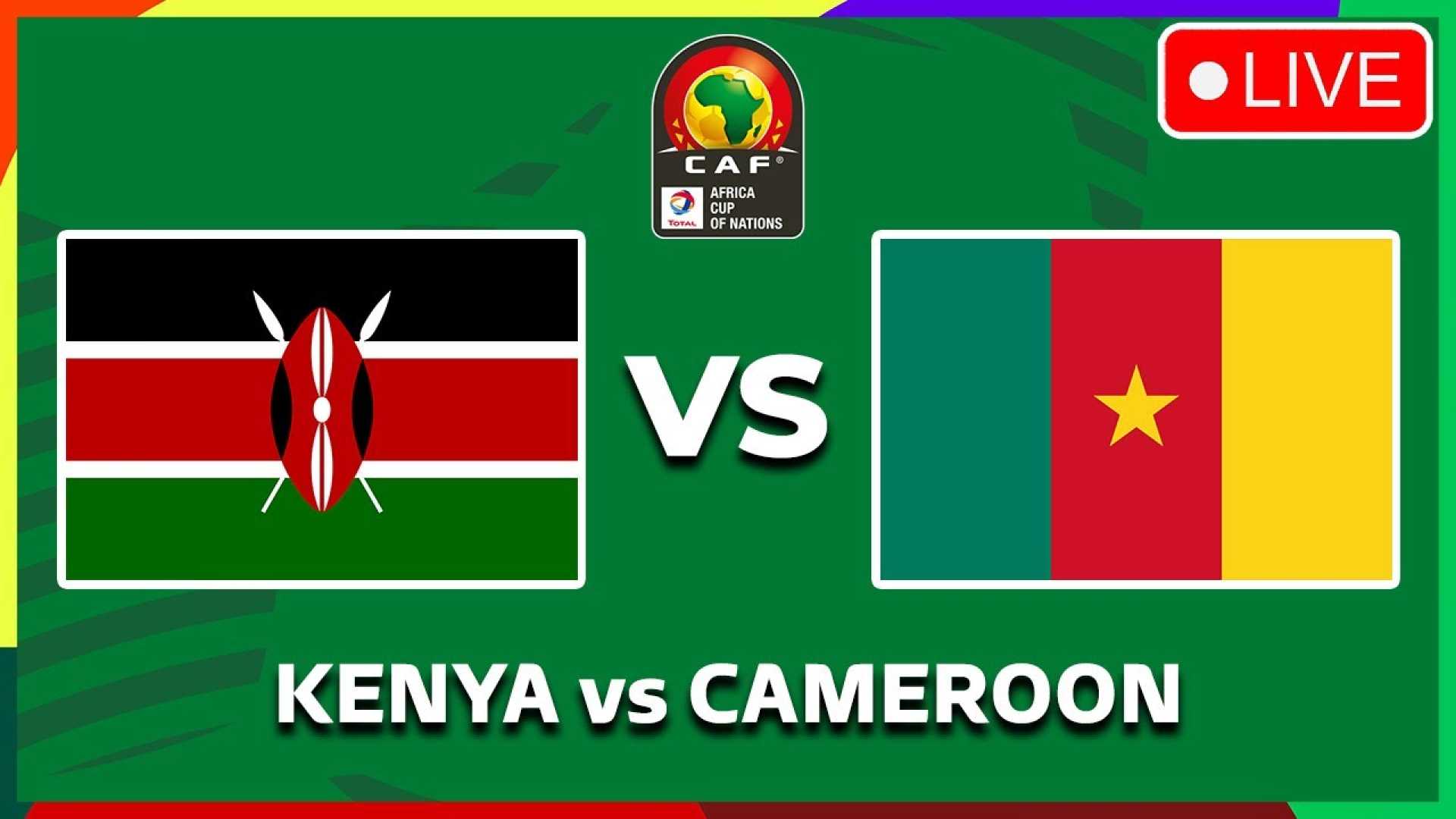 Kenya Vs Cameroon Afcon Qualifier Match