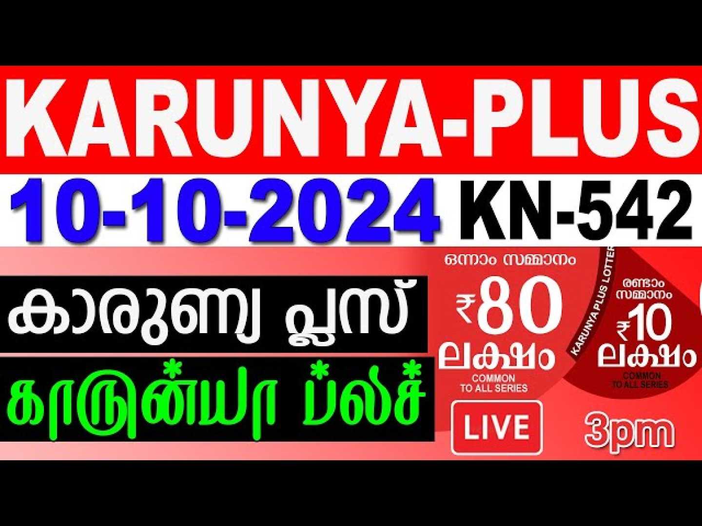 Kerala Lottery Results