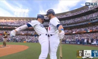 Kike Hernandez Dodgers Nlds Celebration