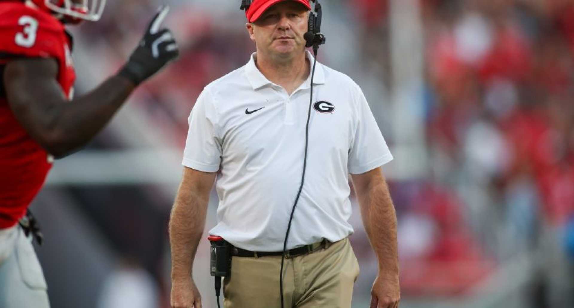 Kirby Smart Georgia Football Sideline Incident