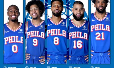 Kj Martin Philadelphia 76ers Starting Lineup