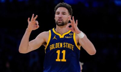 Klay Thompson Golden State Warriors Dallas Mavericks