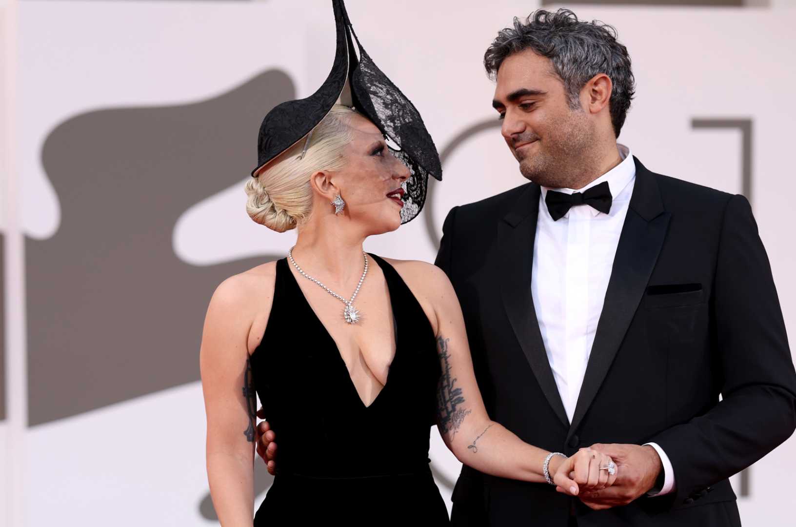 Lady Gaga And Michael Polansky Red Carpet