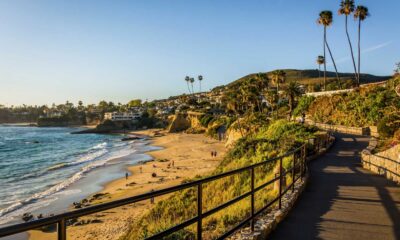 Laguna Beach Coastline And Waterfront