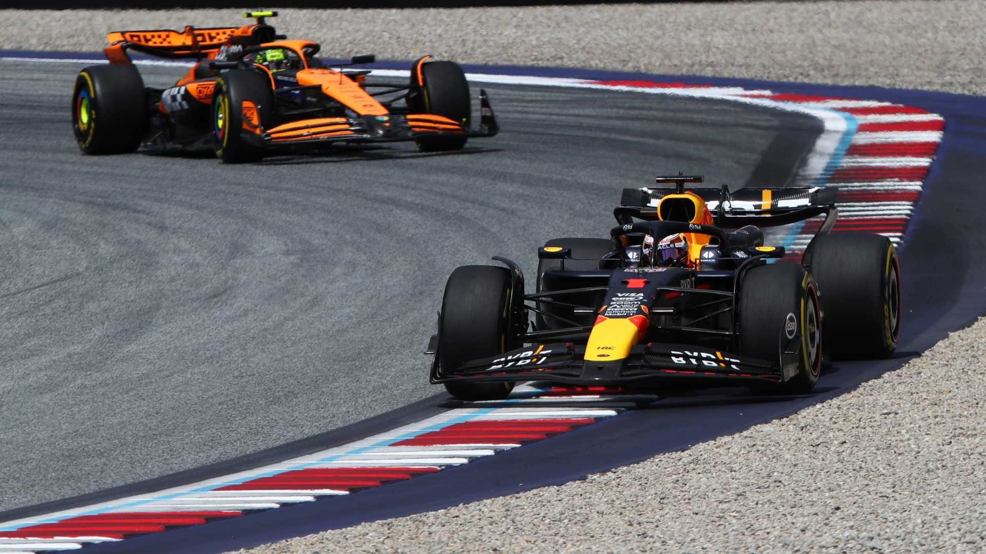 Lando Norris Max Verstappen F1