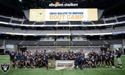 Las Vegas Raiders Usaa Salute To Service Boot Camp