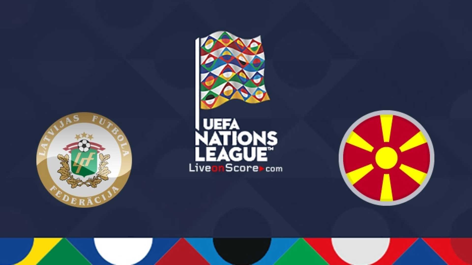 Latvia Vs North Macedonia Nations League 2024