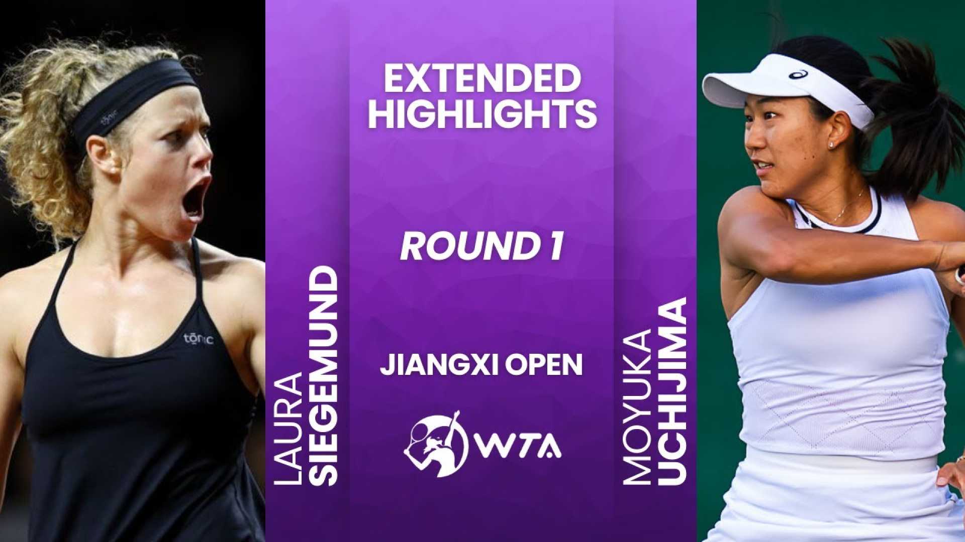 Laura Siegemund Vs Moyuka Uchijima Jiangxi Open