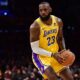 Lebron James Playing For The Los Angeles Lakers