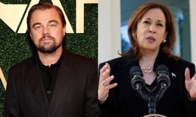 Leonardo Dicaprio Endorsing Kamala Harris