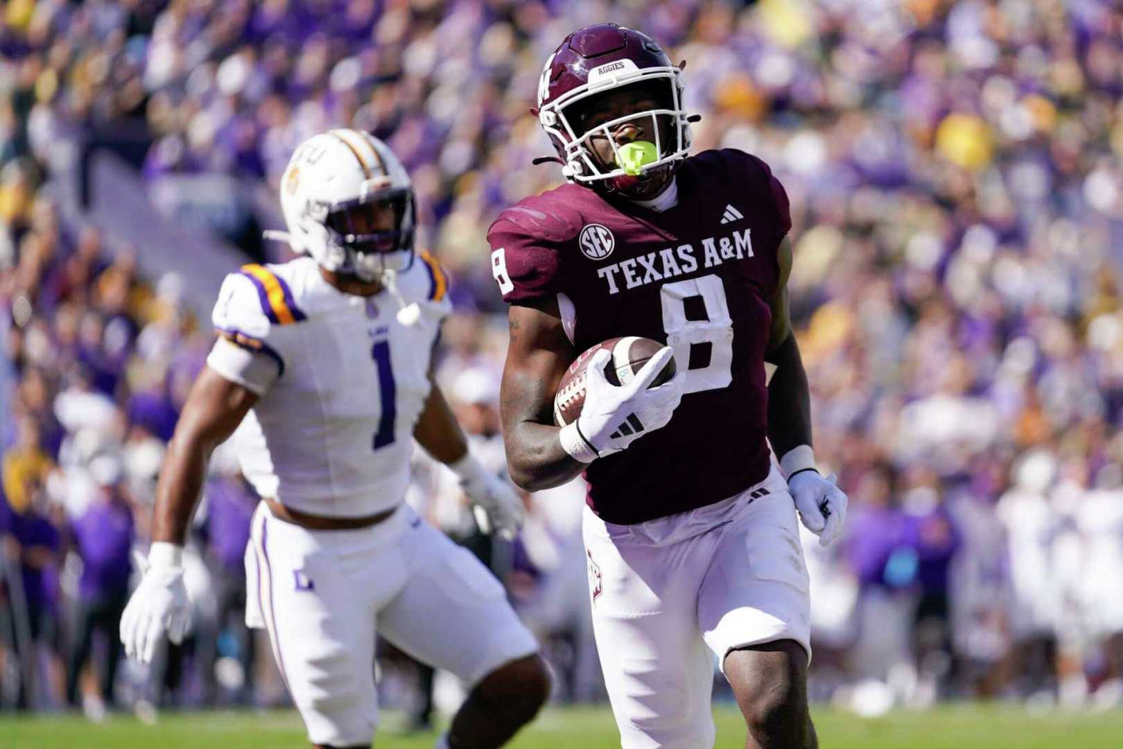 Le'veon Moss Texas A&m Aggies Football