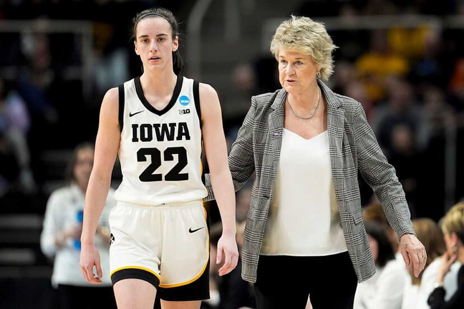 Lisa Bluder Caitlin Clark Iowa Women's Basketball Hawkeye Football