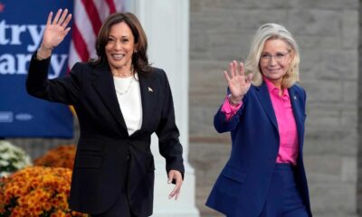 Liz Cheney Kamala Harris Ripon Rally