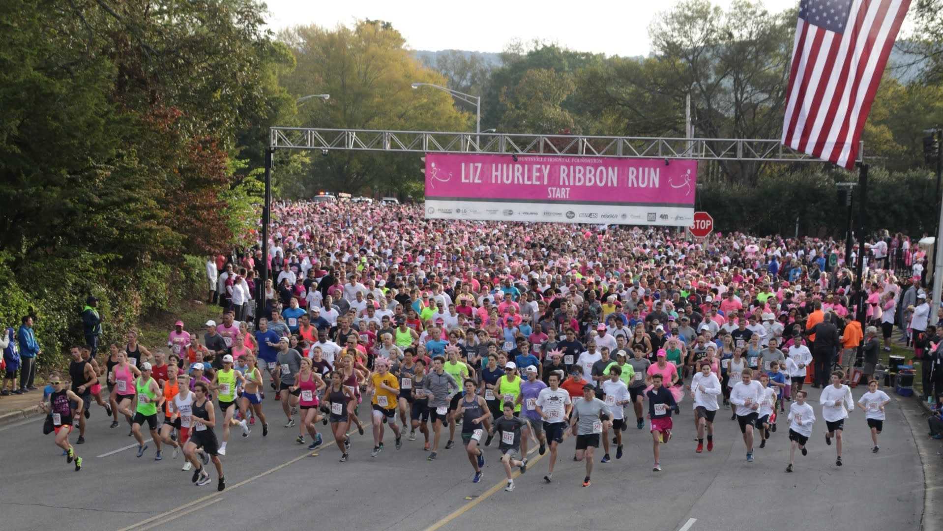 Liz Hurley Ribbon Run 2024