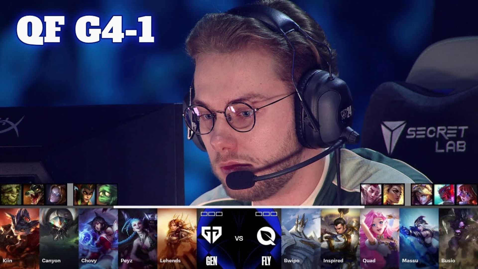 Lol Worlds 2024 Gen.g Vs Flyquest Quarterfinals