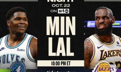 Los Angeles Lakers Vs Minnesota Timberwolves 2024 Nba Season Opener