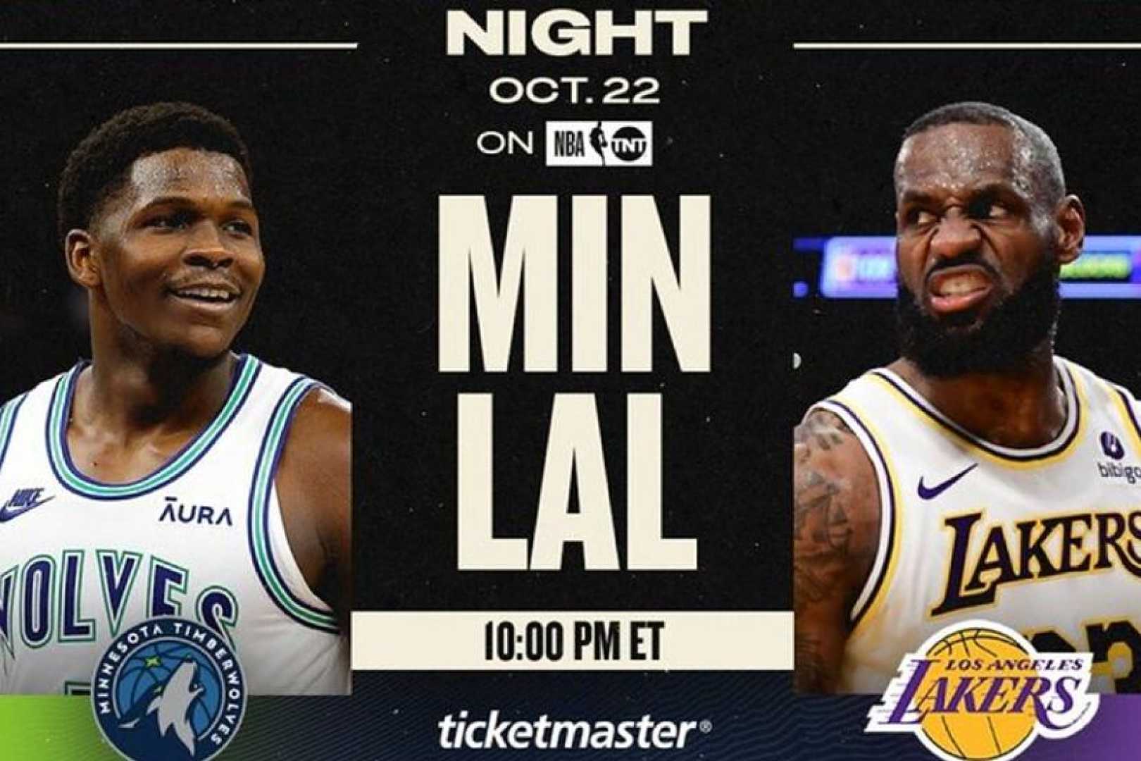 Los Angeles Lakers Vs Minnesota Timberwolves 2024 Nba Season Opener