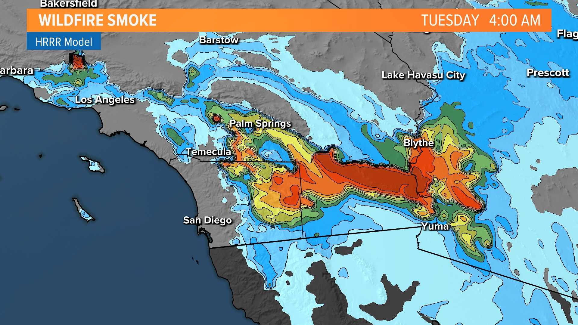 Los Angeles Weather Forecast Fire Weather Watch