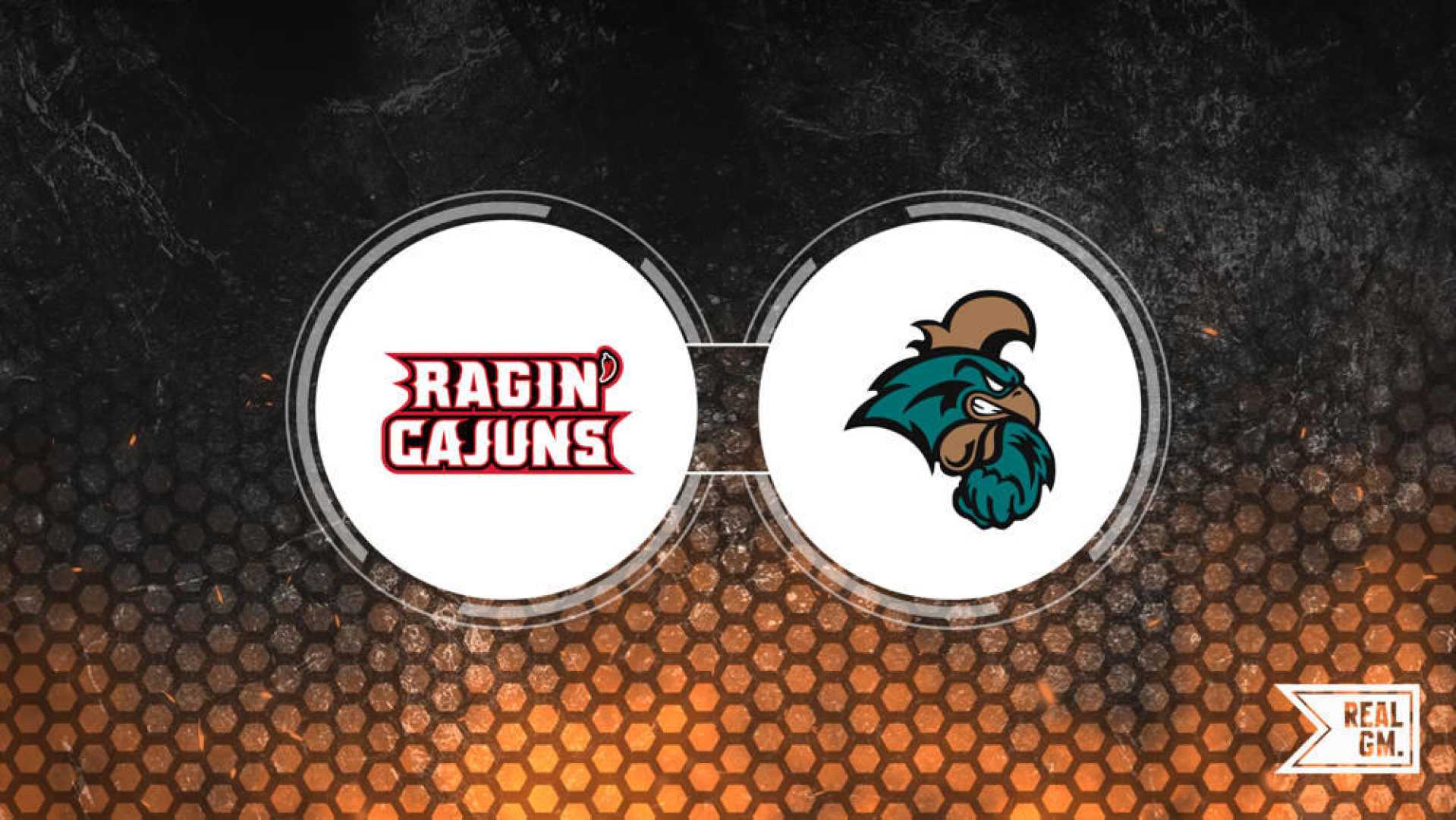 Louisiana Ragin' Cajuns Vs Coastal Carolina Chanticleers Football