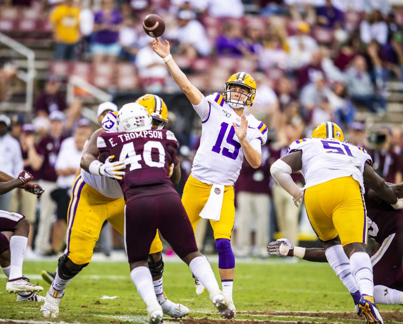 Lsu Football Linebackers Whit And West Weeks