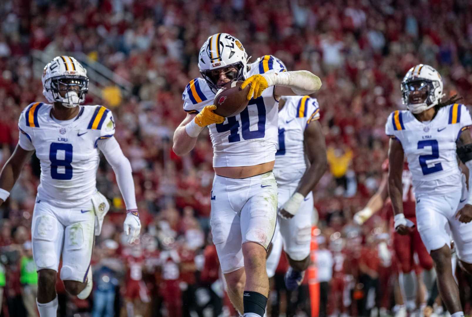 Lsu Vs Texas A&m Football Game At Kyle Field