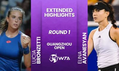 Lucia Bronzetti Tennis Player Guangzhou Open 2024