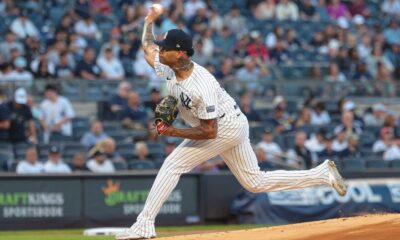 Luis Gil Pitching For New York Yankees