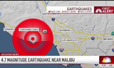 Magnitude 4.7 Earthquake Malibu California