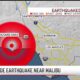 Magnitude 4.7 Earthquake Malibu California