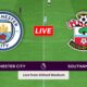 Manchester City Vs Southampton Premier League Match