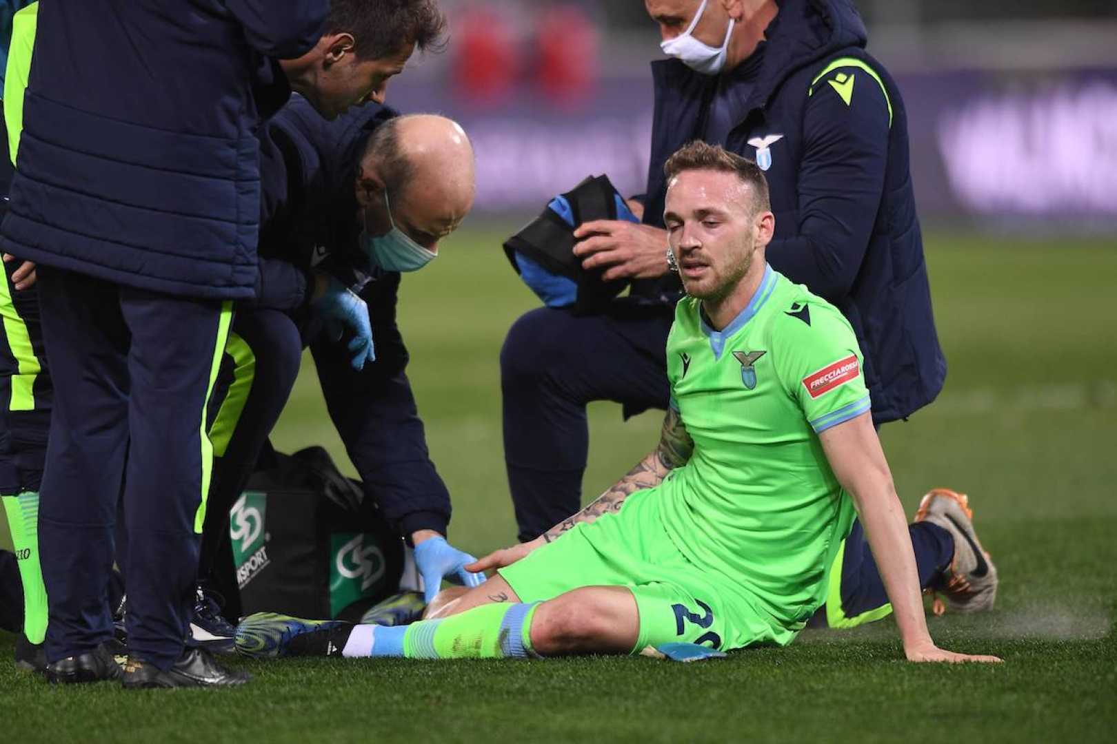 Manuel Lazzari Lazio Injury