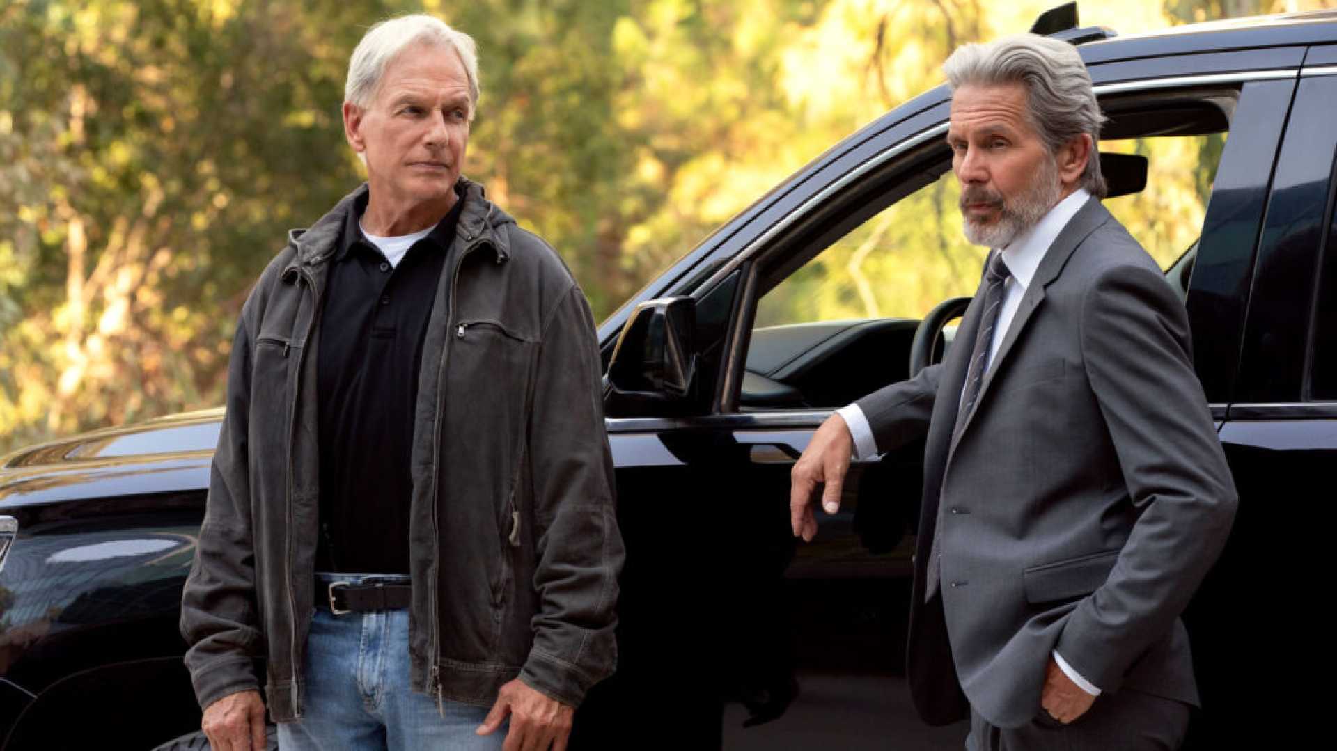 Mark Harmon And Gary Cole In Ncis