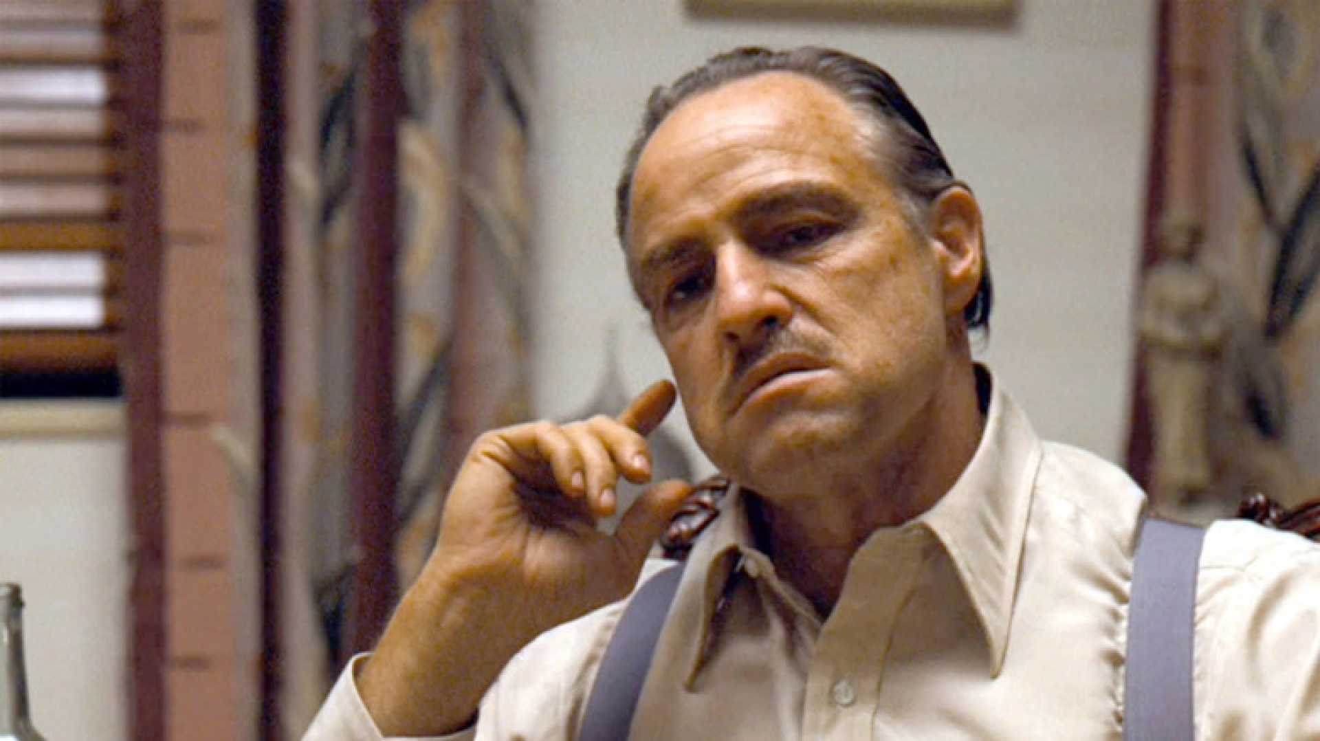 Marlon Brando As Vito Corleone In The Godfather