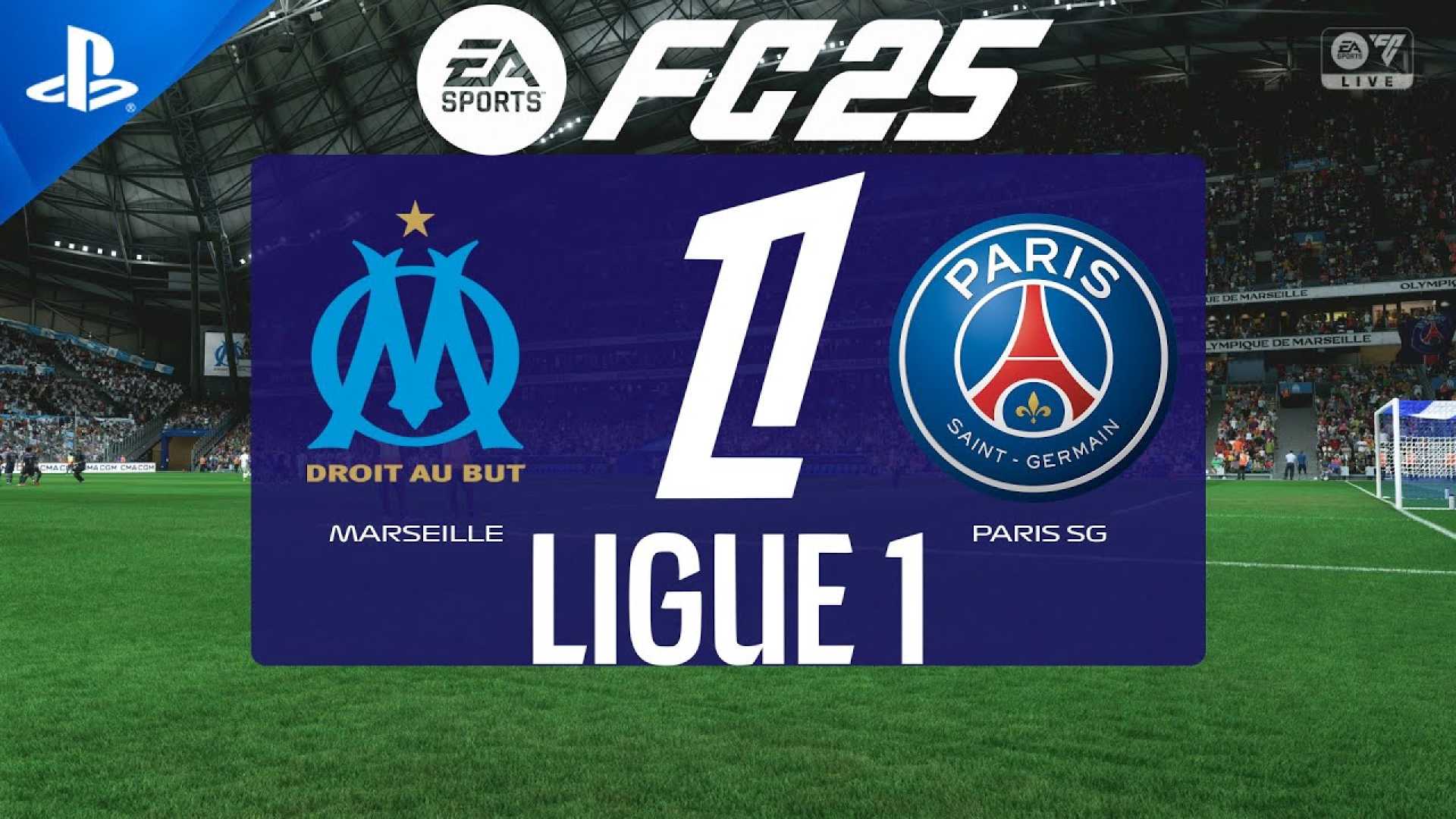 Marseille Vs Psg Ligue 1 Match