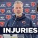 Matt Eberflus Chicago Bears Injuries