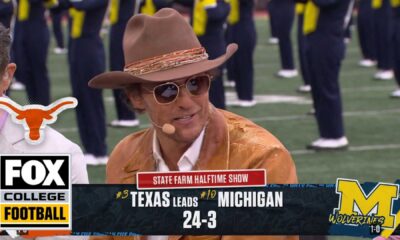 Matthew Mcconaughey At Texas Longhorns Game