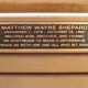 Matthew Shepard Memorial